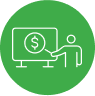 Money presentation icon